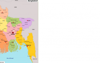 বাংলাদেশের-মানচিত্র