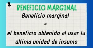 Beneficio marginal
