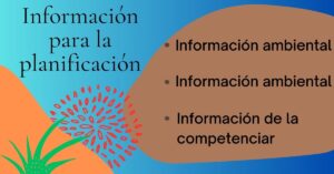 Información para la planificación