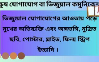 চাক্ষুষ যোগাযোগ