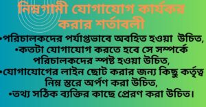 নিম্নগামী যোগাযোগ